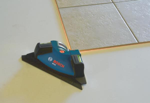 BOSCH GTL2 Laser Level Square, Includes Adhesive Mounting Strips