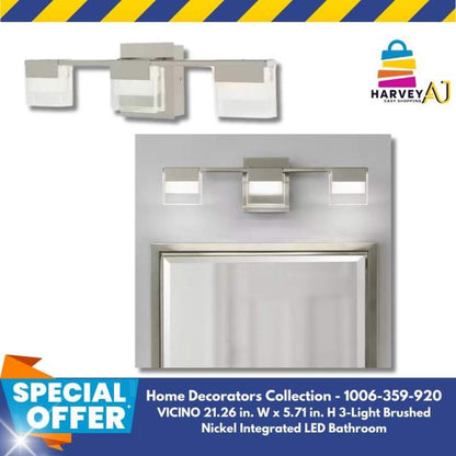 Vicino 3-Light LED Vanity Fixture