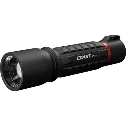 XP11R 2100 Lumen Rechargeable LED Flashlight with Slide Focus and Beam Lock