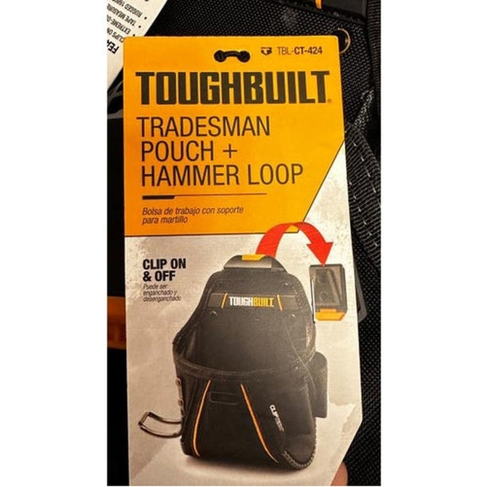 Tough built Tradesman Pouch Hammer Loop