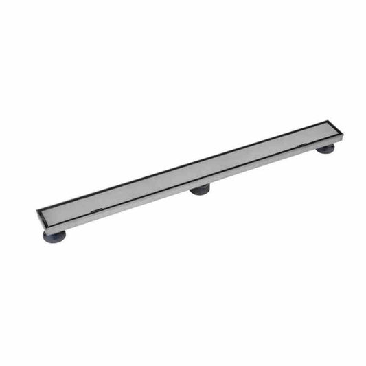 Designline 36 in. Stainless Steel Linear Shower Drain with Tile-in Pattern Drain Cover