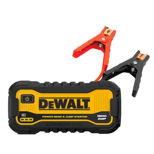 1600 Peak Amp Lithium Jump Starter with USB Power Bank