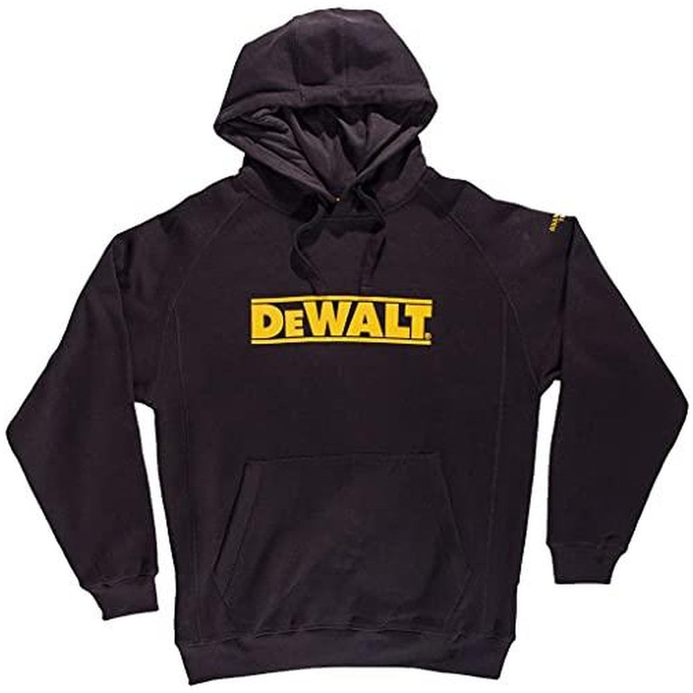 DEWALT Men's Brand Carrier Pullover Hoodie (X-Large, Black)