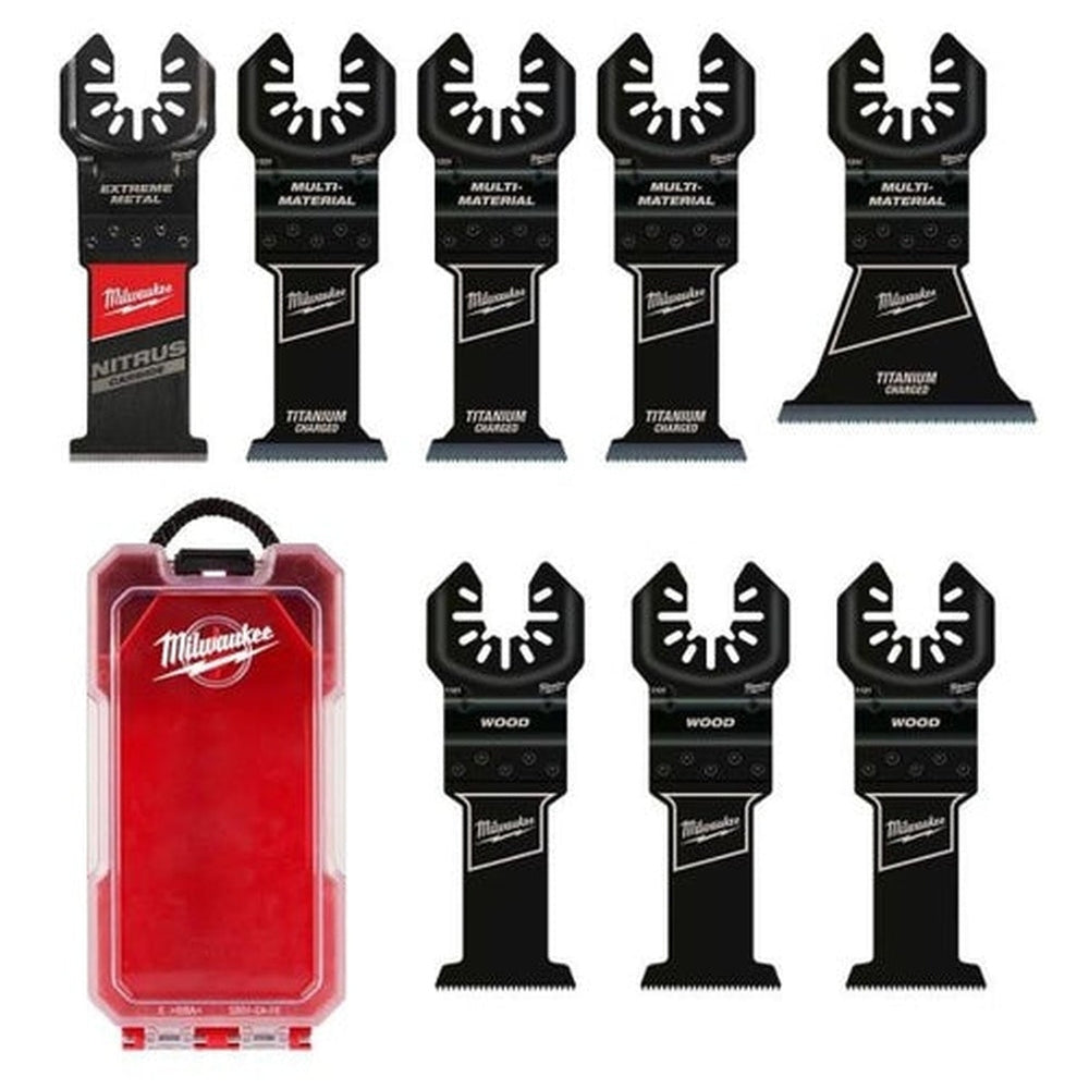 Oscillating Multi-Tool Blade Set (8-Piece)