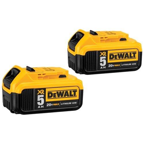 DEWALT 20V MAX* 5Ah Battery, 2-Pack