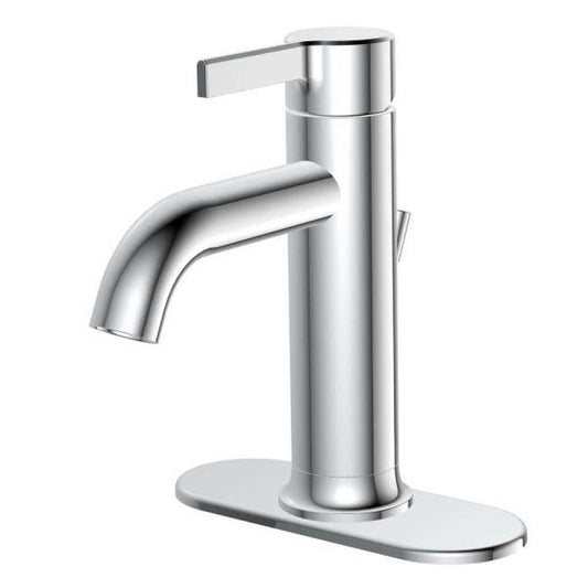 Ryden Single Hole Single-Handle Bathroom Faucet in Chrome