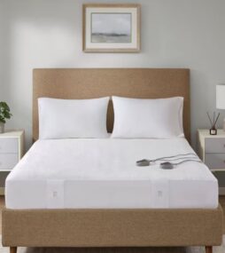 Beautyrest Cool Touch White Full Heated Mattress Pad