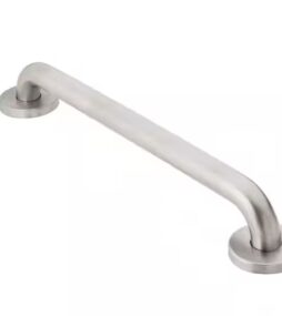 Glacier Bay 36 in. L x 1 1/4 in. ADA Compliant Grab Bar in Brushed Stainless Steel
