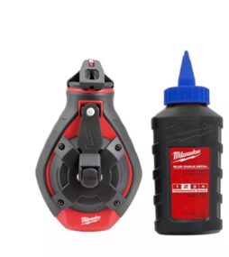 Milwaukee 100 ft. Bold Line Chalk Reel Kit with Blue Chalk