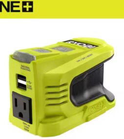RYOBI 18V ONE+ 150-Watt Portable Battery Inverter Power Source (Tool Only)