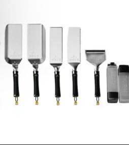 HALO The Elite Griddle Kit (8-Piece) Thick Gauge Stainless Steel Outdoor Accessories Kit