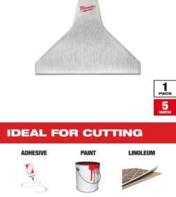 Milwaukee 5 in. Scraper Reciprocating Saw Blade
