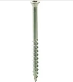 Grip-Rite #7 x 2-1/4 in. 305 Stainless Steel Star Drive Trim Head Wood Screws 1 lb. Box