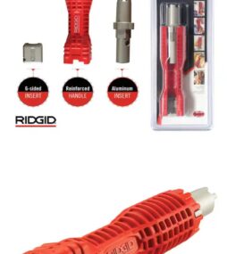 RIDGID EZ Change Plumbing Wrench Faucet Installation and Removal Tool