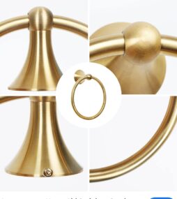 3-piece bathroom accessory set