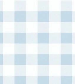The Company Store Gingham Blue Peel and Stick Removable Wallpaper Panel (covers approx. 26 sq. ft.)