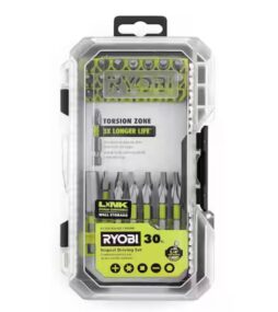RYOBI Impact Rated Driving Set (30-Piece)