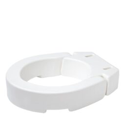Carex Health Brands Hinged Toilet Seat Riser - Elongated