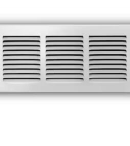 Everbilt 24 in. x 6 in. Steel Return Air Grille in White