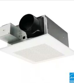 Panasonic WhisperFit DC, Pick-A-Flow 50,80,110 CFM ENERGY STAR Quiet Ceiling Bathroom Exhaust Fan w/Flex-Z Fast Install Bracket
