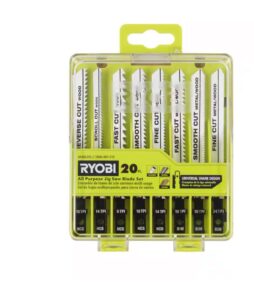 RYOBI All Purpose Jigsaw Blade Set (20-Piece