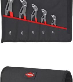 KNIPEX Cobra Pliers Set with Tool Roll (5-Piece)