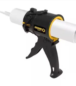 SILIGUN 4 in. Super Compact Heavy-Duty Drip-free Caulk Gun for 10 oz Tubes - (Tool Only)