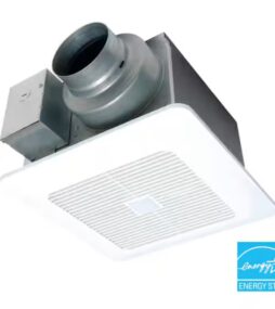 Panasonic WhisperSense DC Fan with Motion and Humidity Sensors Delay Timer and Pick-A-Flow Speed Selector 50, 80 or 110 CFM