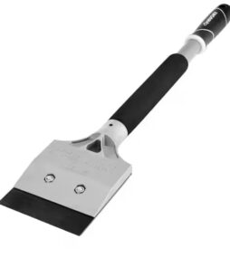 Husky 4 in. Heavy-Duty Floor Paint Scraper with Soft Grip Handle