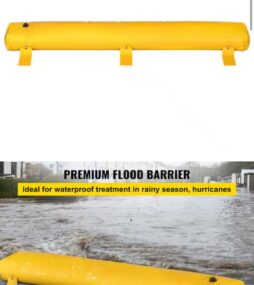 VEVOR SKYSHALO Flood Barrier, 12 ft. Length x 12 in. Height Sandbag Alternative, Water Barrier for Flooding with Great Waterproof