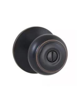 Defiant Hartford Aged Bronze Bed/Bath Door Knob