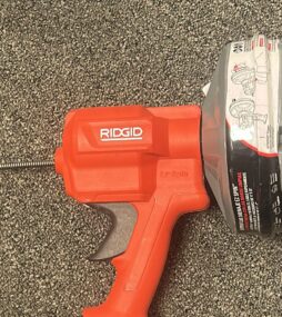 RIDGID EZ SPIN Drain Cleaning Snake Aug