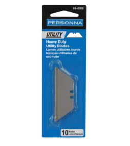 Personna Carpet Trimmer Chisel Blades (10-Pack)