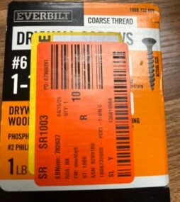 Everbilt #6 x 1-1/4 in. Phillips Bugle Head Coarse Thread Phosphate Drywall Screw 1 lb.