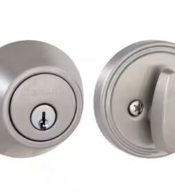 Defiant Satin Nickel Single Cylinder Deadbolt