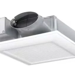 Panasonic WhisperValue DC Pick-A-Flow 50, 80, or 100 CFM Ceiling or Wall, Very Low Profile Exhaust Fan with Condensation Sensor
