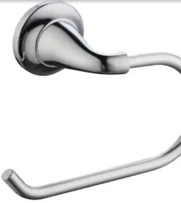 Glacier Bay Constructor Single Post Toilet Paper Holder in Brushed Nickel