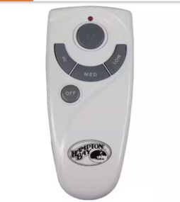 Hampton Bay Ceiling Fan Remote Control