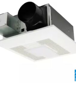 Panasonic WhisperFit DC/LED, Pick-A-Flow 50,80,110 CFM ENERGY STAR Quiet Ceiling Bathroom Exhaust Fan, Flex-Z Fast Install Bracket