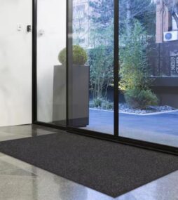 TrafficMaster Enviroback Charcoal 4 ft. x 6 ft. Non-Slip Indoor Outdoor Commercial Floor Mat
