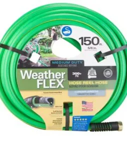 WeatherFLEX 5/8 in. x 150 ft. Medium-Duty Hose Reel Hose
