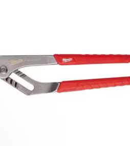 Milwaukee 10 in. Straight-Jaw Pliers with Comfort Grip and Reaming Handles