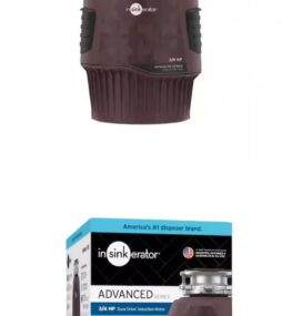 InSinkErator Evolution 1300, 3/4 HP Garbage Disposal, Advanced Series EZ Connect Continuous Feed Food Waste Disposer