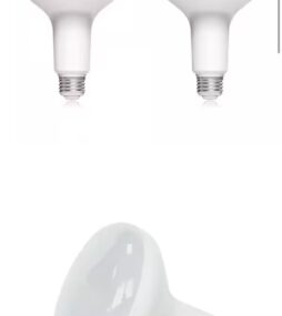 EcoSmart 75-Watt Equivalent BR40 Dimmable Energy Star LED Flood Light Bulb Bright White (2-Pack)