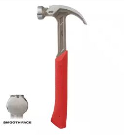 Milwaukee 20 oz. Curved Claw Smooth Face Hammer