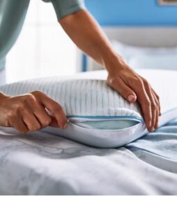 Serta Soothing Cool Queen Gel Memory Foam Pillow
