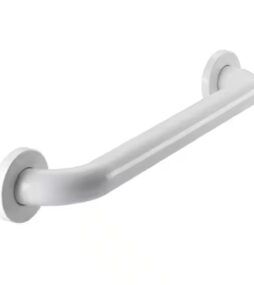 Glacier Bay 18 in. x 1-1/2 in. Concealed Screw ADA Compliant Grab Bar in White