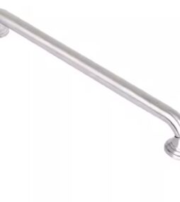 Utopia Alley Decorative Shower Safety Grab Bar, Brushed Nickel, 24"