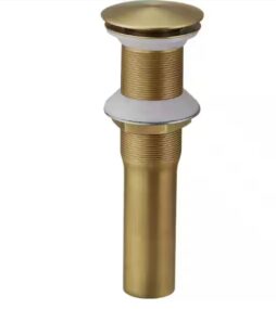BWE Bathroom Sink Pop-Up Drain without Overflow in Antique