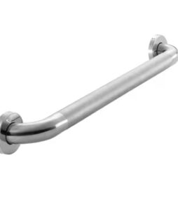 Glacier Bay 24 in. L x 1 1/2 in. ADA Compliant Grab Bar in Polished Stainless Steel